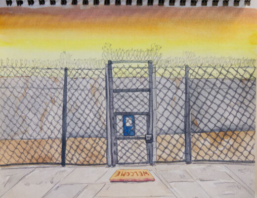 prison art therapist view